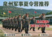 泉州军事夏令营怎么选？多家靠谱机构盘点