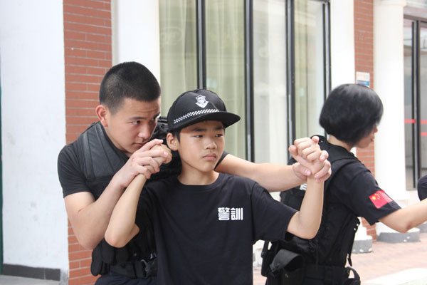 杭州萧山小警察夏令营
