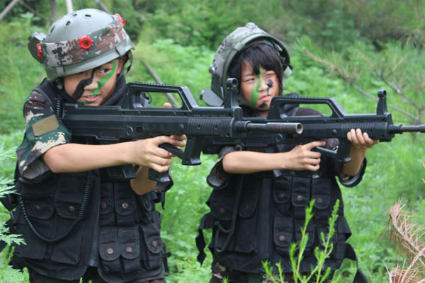 杭州富阳中学军训夏令营