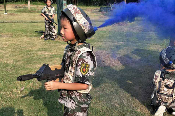北京儿童军训夏令营